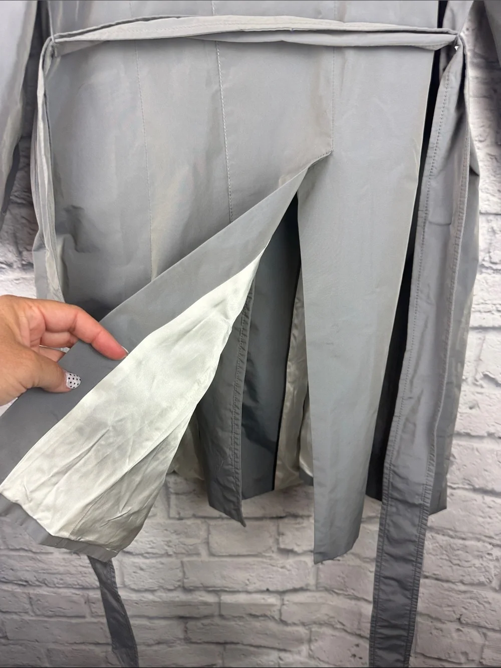 Banana Republic tailored trench